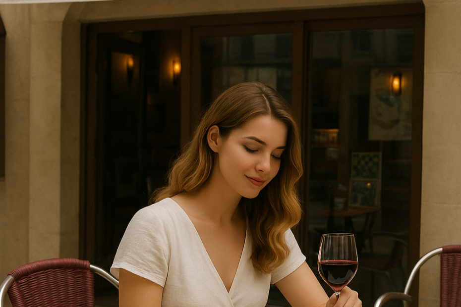 Camille w Menerbes