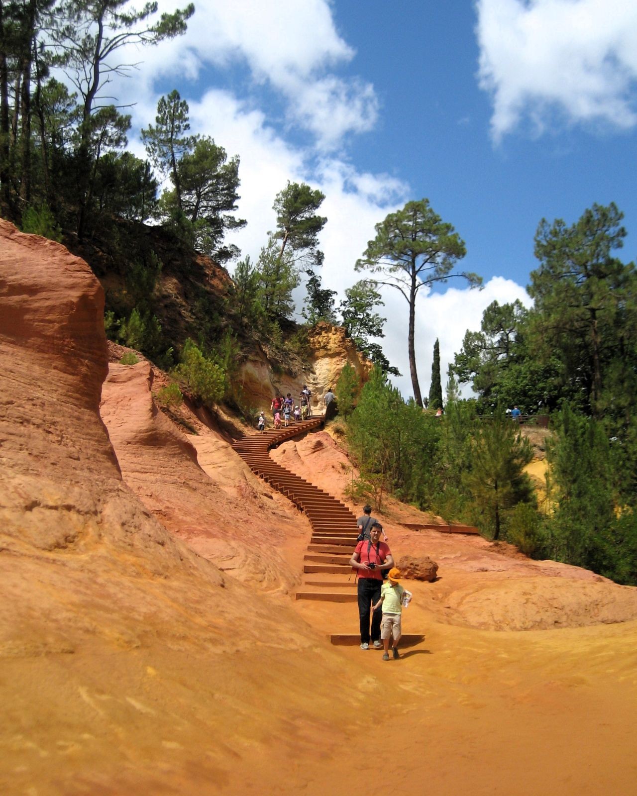 Roussillon ścieżka ochry