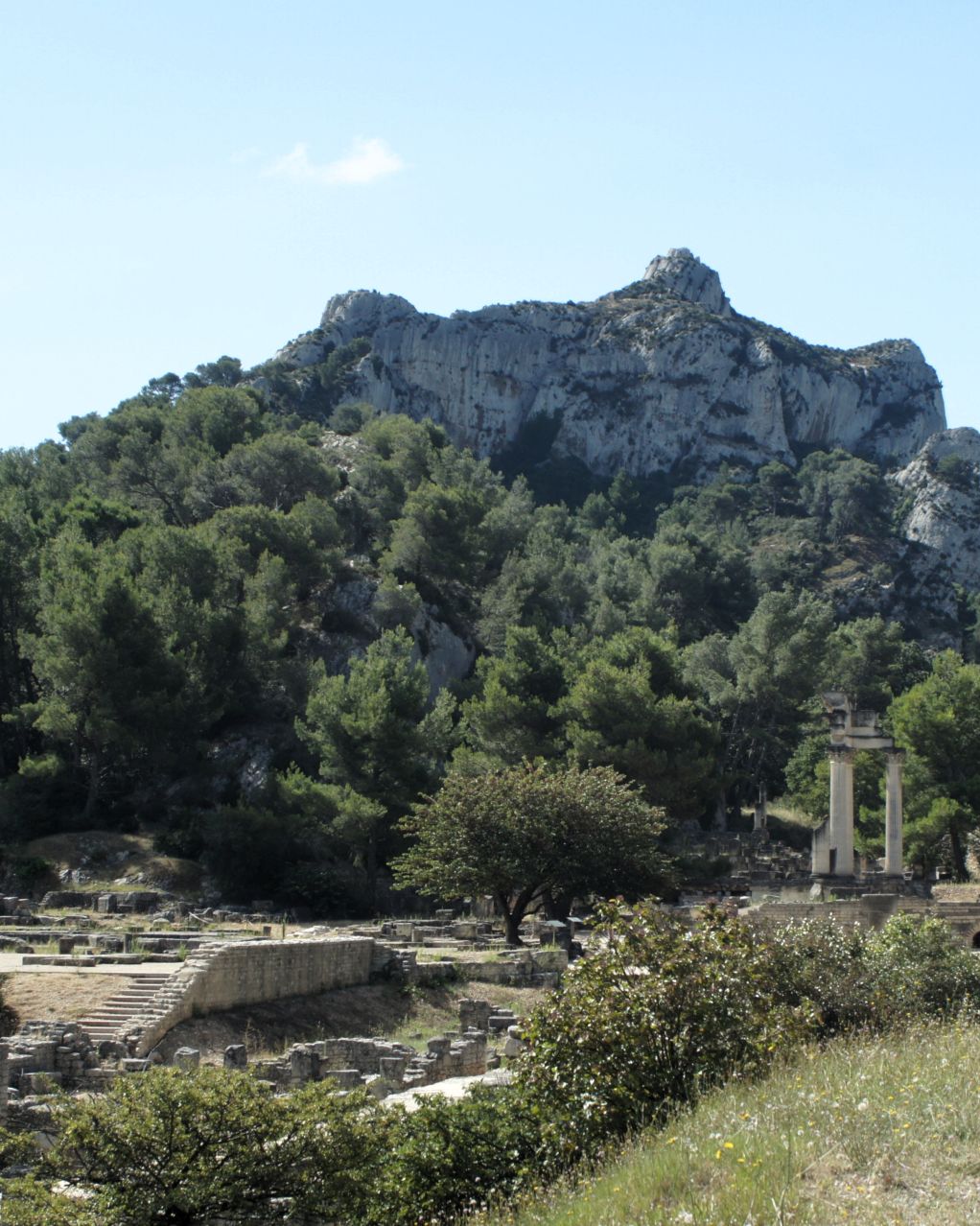 3 starożytne zabytki w Alpilles - Glanum