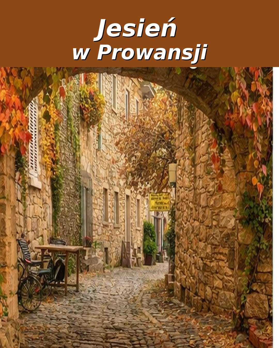 jesień - kiedy jechać do Prowansji