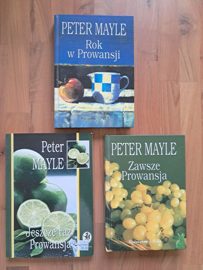 Książki Petere Mayle'a o Prowansji Tryptyk