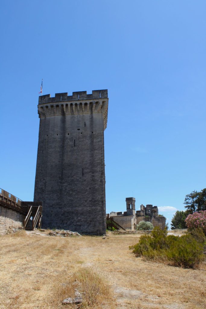 Zamek Beaucaire wieża 